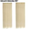 bleach blonde-30inch